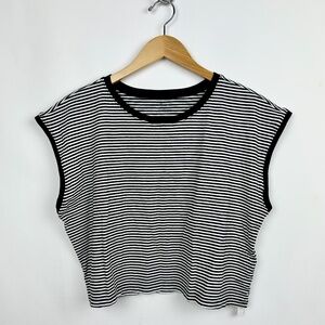 NWT Madewell Crewneck Cropped Muscle Tank